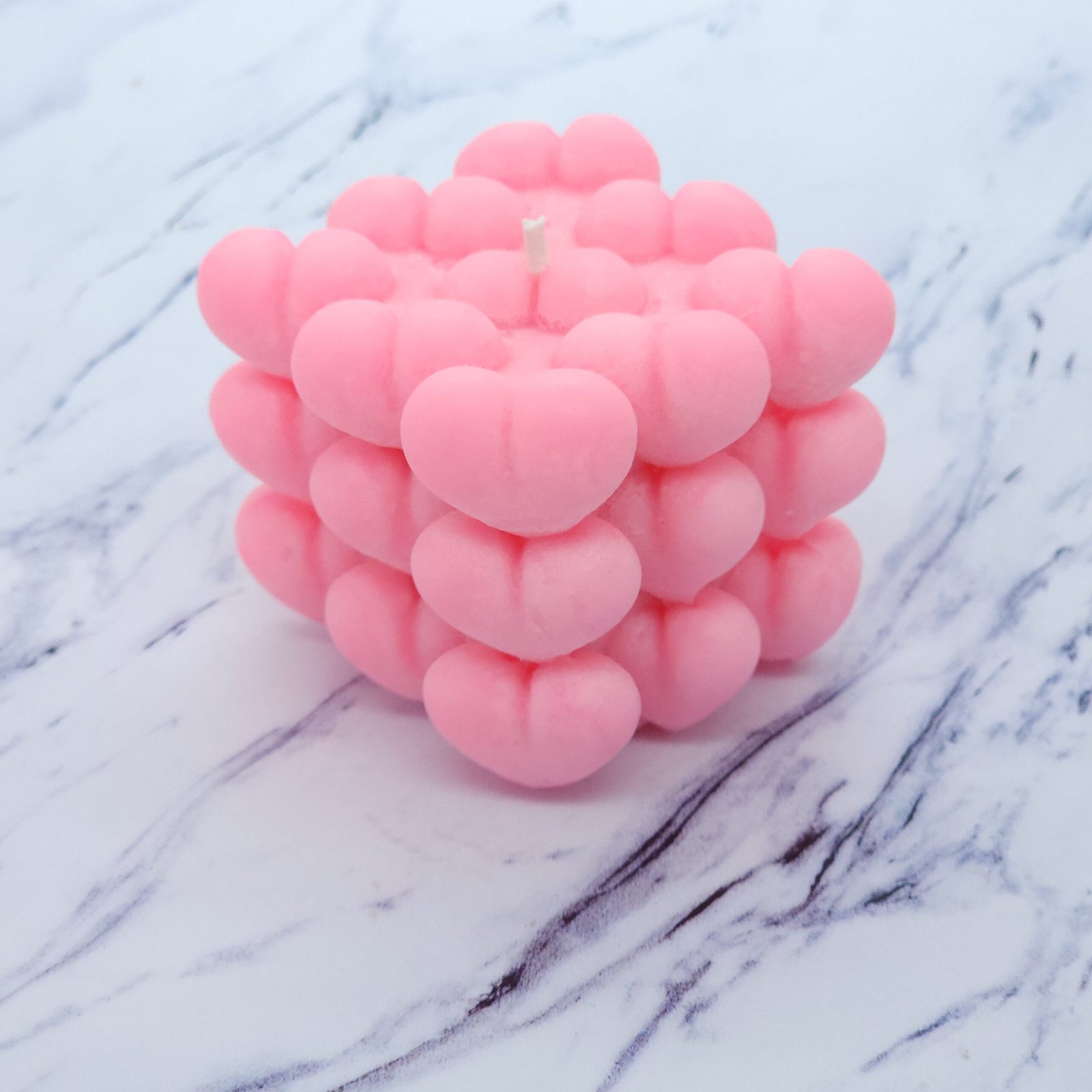 Heart Bubble Scented Candle